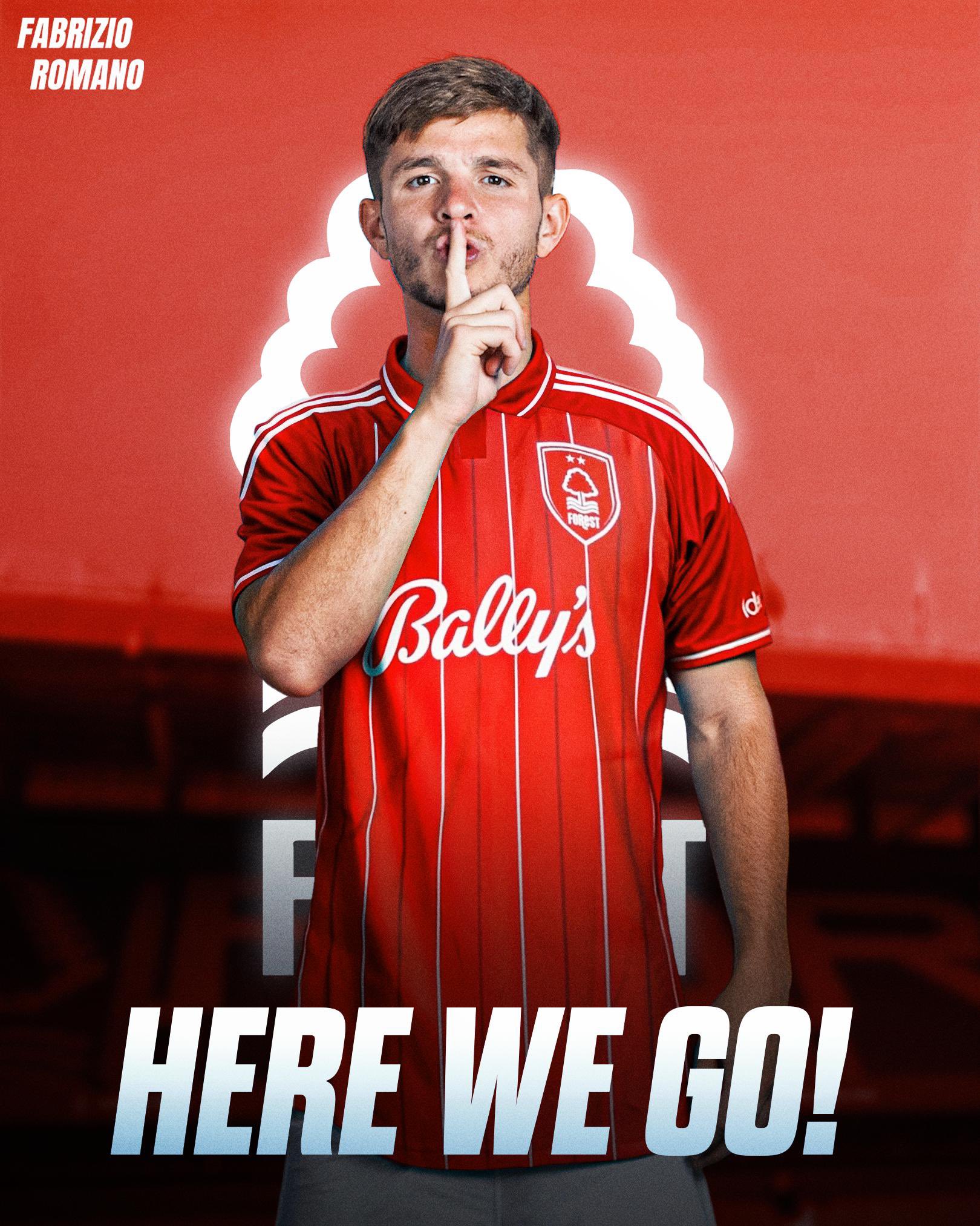 HWG！罗马诺：曼城中场麦卡蒂加盟诺丁汉森林，转会费最高达3000万镑